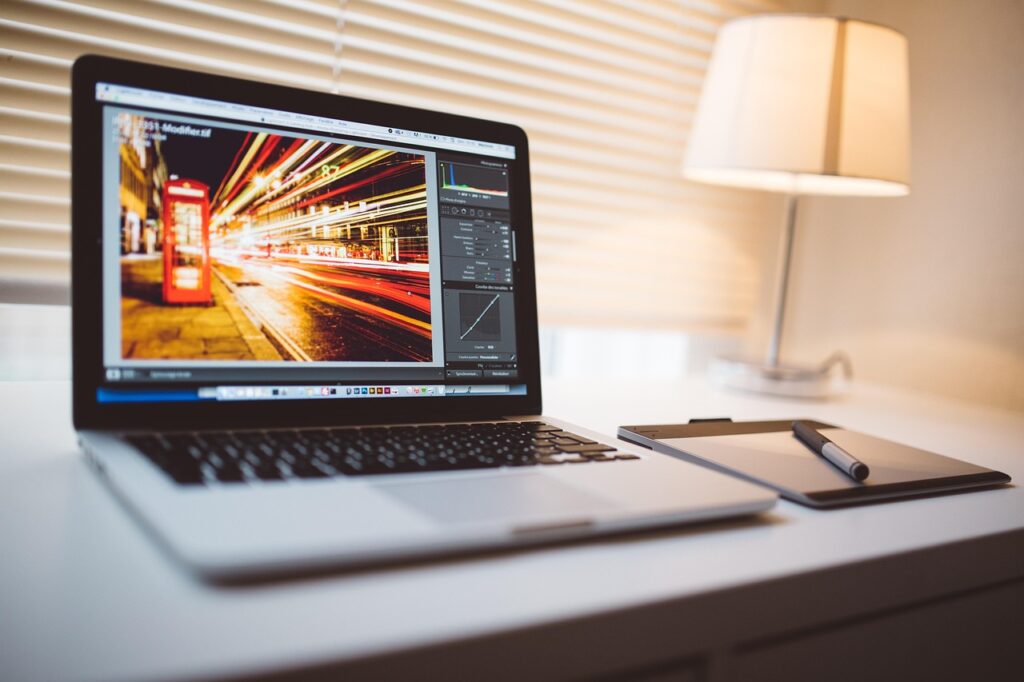 James began by editing short clips